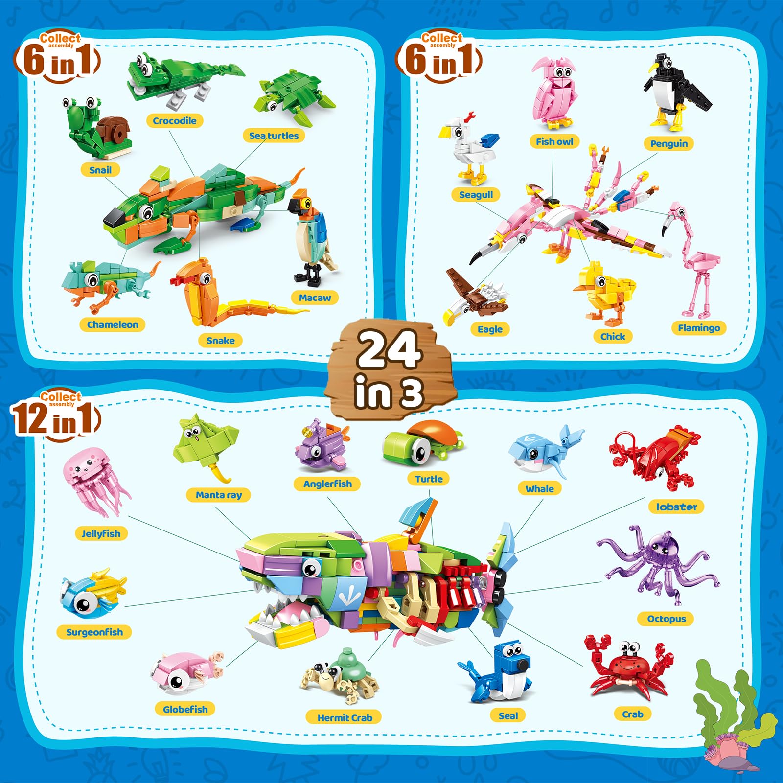 Custoduy animal cards with vivid HD artwork support animal recognition