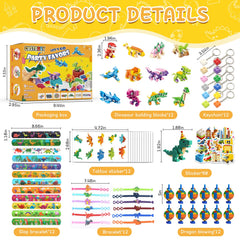 Custoduy dinosaur 3-in-1 designs encourage creative building and sharing