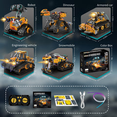 Custoduy STEM robot kit app control interface for coding