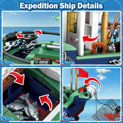 Custoduy treasure chest and gold coins showcase treasure-hunt moments during ocean adventures.