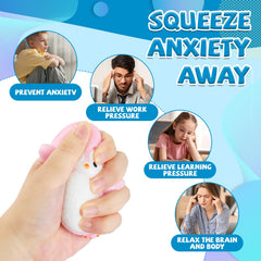 Safe TPR material ensures a gentle, durable texture for repeated squeezes.