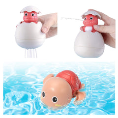 CUTE STONE 33-piece bath toy set covers diverse activities for toddlers