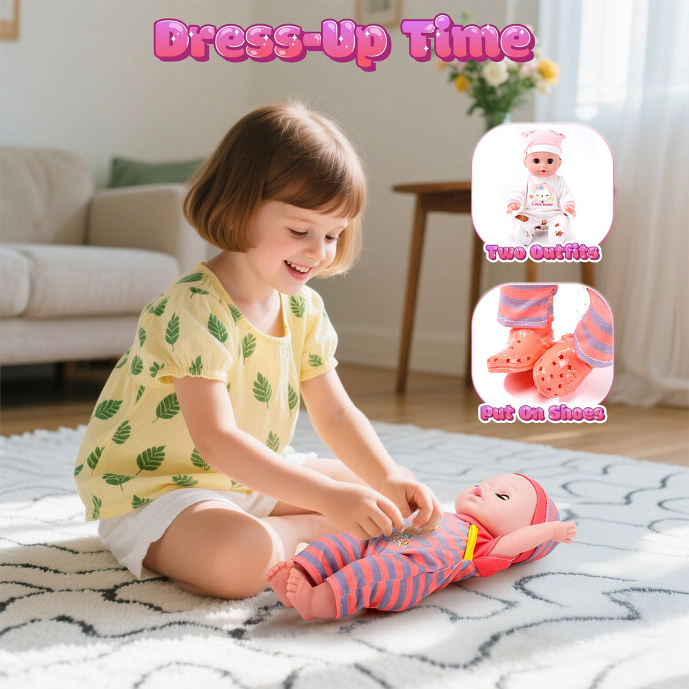 Cute Stone baby bottle and pacifier — soothing feeding accessories for pretend care.
