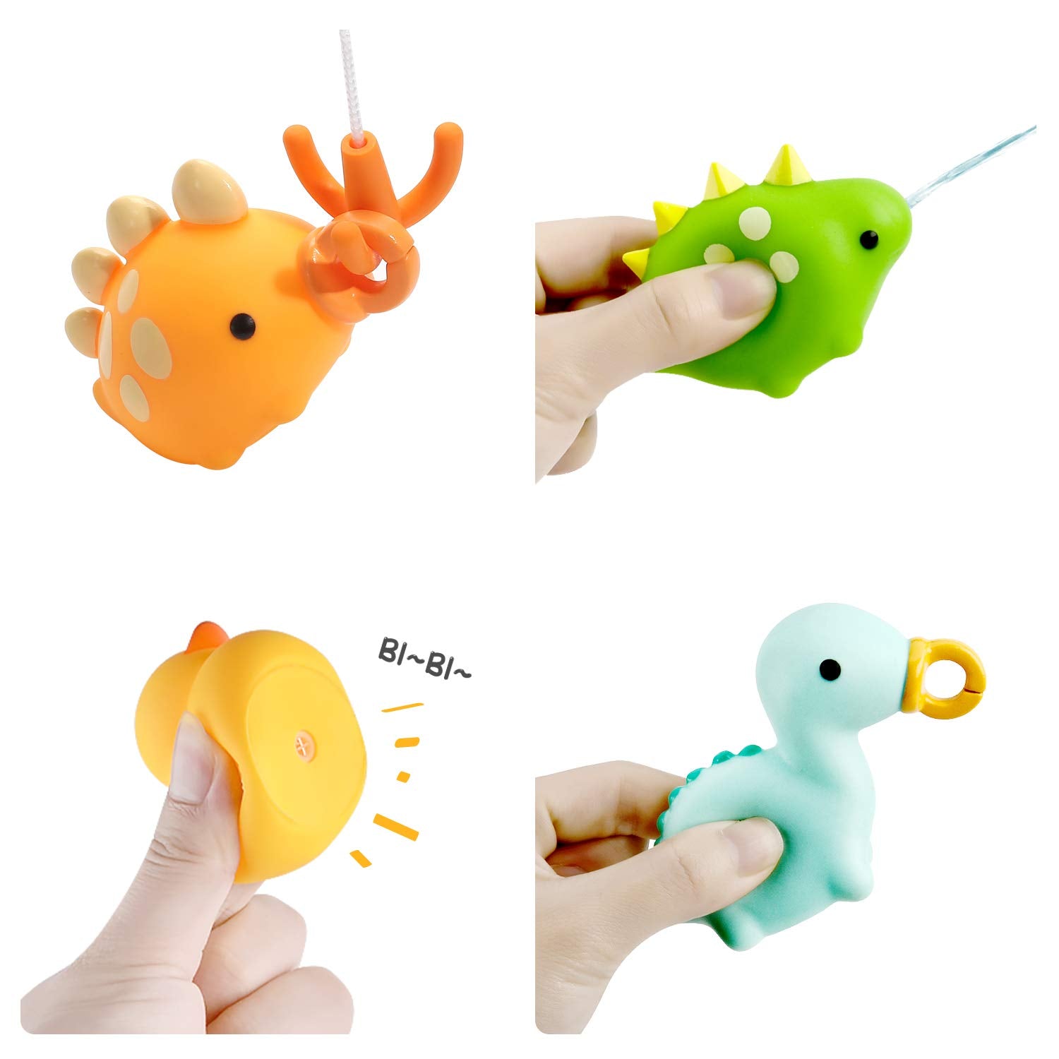 CUTE STONE dinosaur egg toy for playful bath surprises