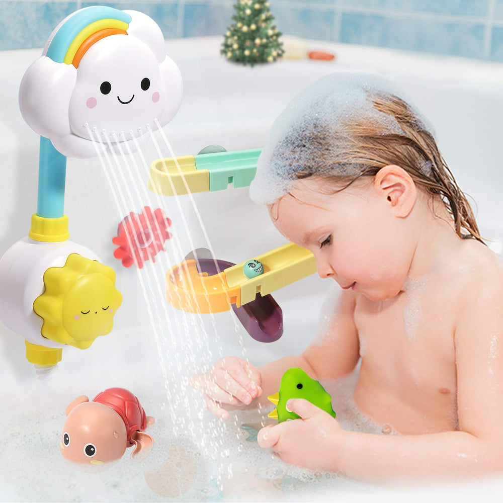 CUTE STONE dinosaur squirt toys brighten bath time and hand-eye coordination