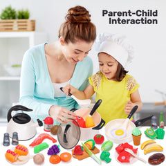 CUTE STONE easy-to-clean playset with simple storage after adventures.
