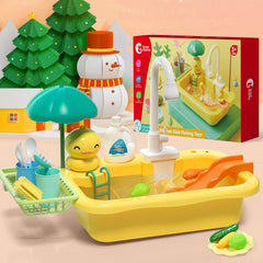 CUTE STONE floating toys and ducks for bath and pool fishing game.