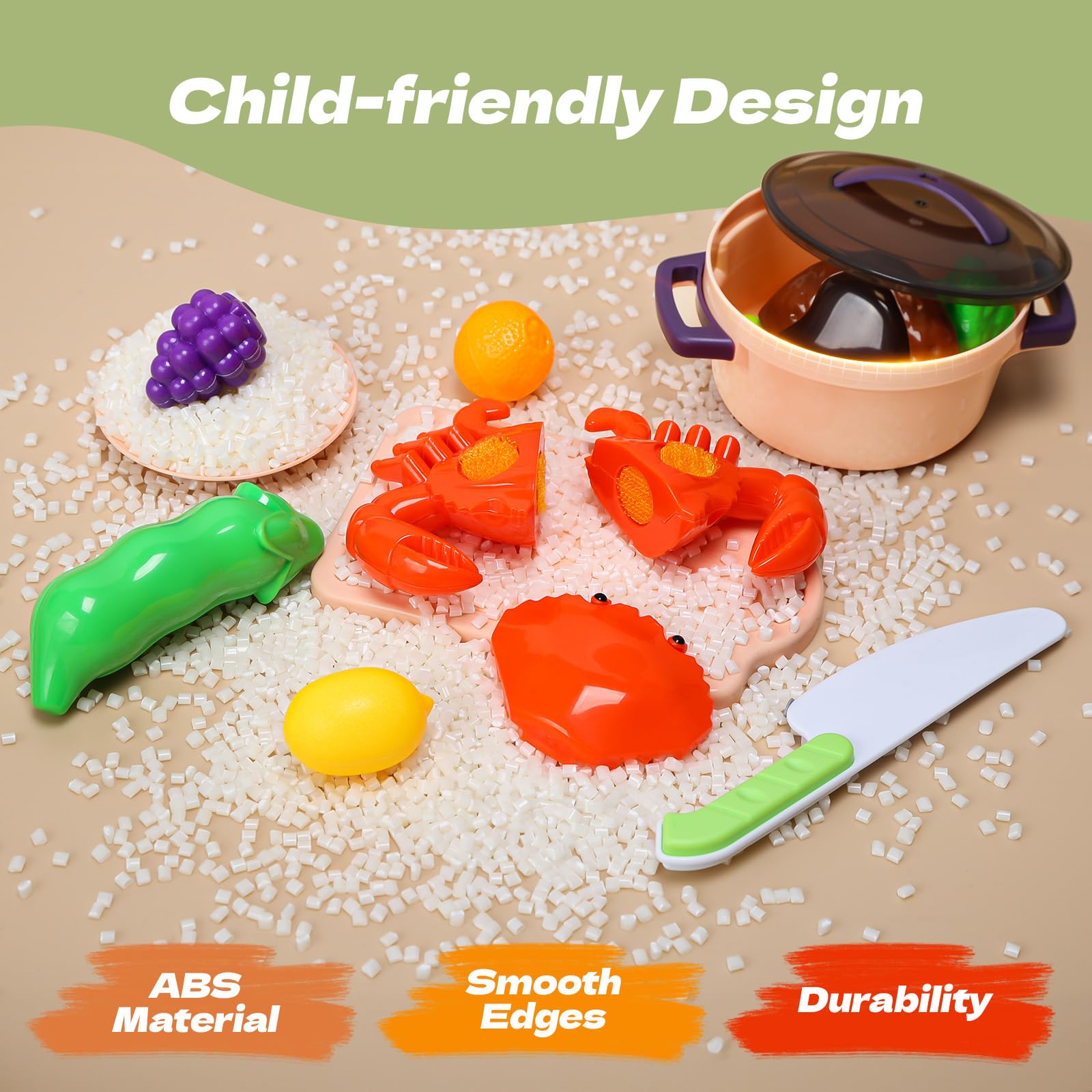 CUTE STONE 51-piece set makes a great gift for birthdays or holidays