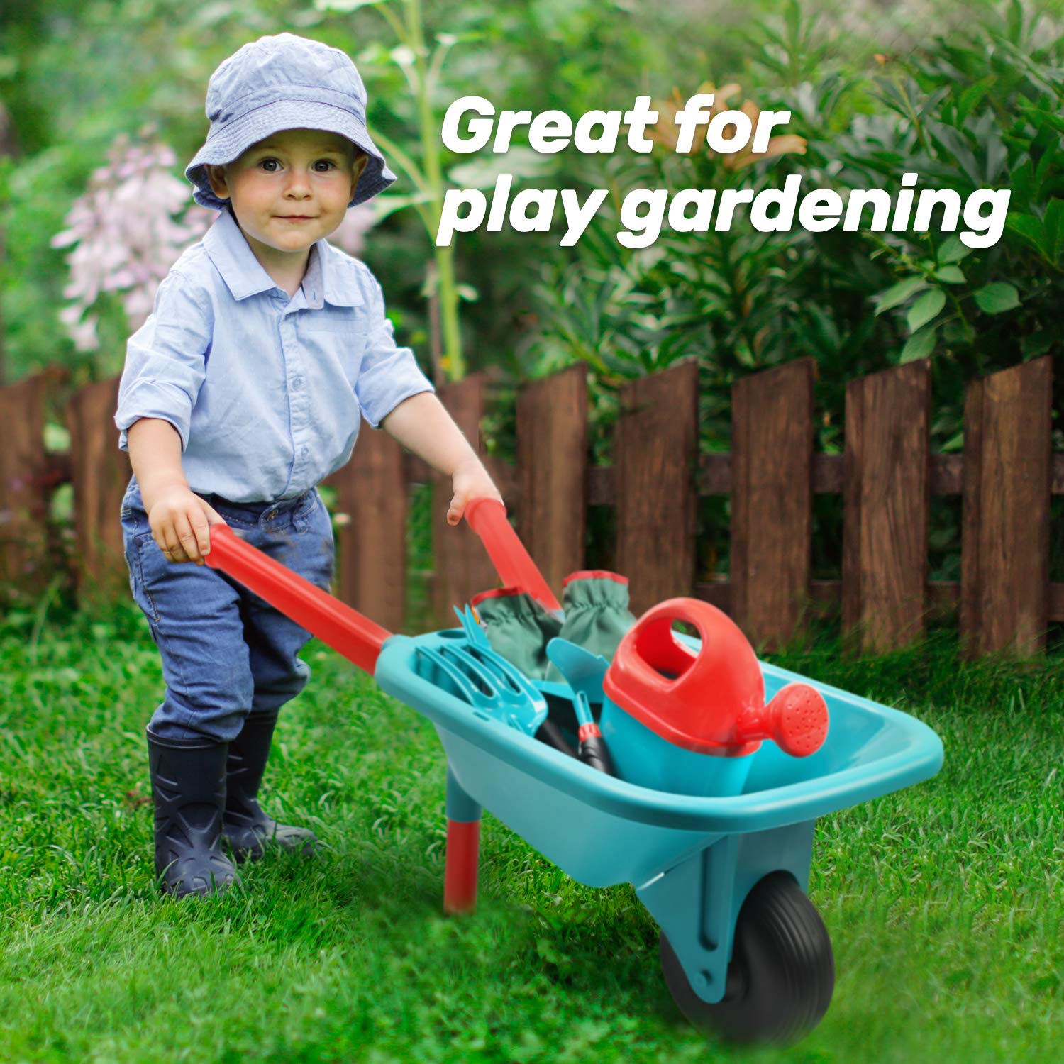 CUTE STONE hand rake supports soil loosening for kids