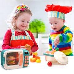 Cute Stone play food pieces for creative, hands-on pretend meals.