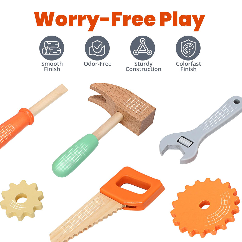 Cute Stone gear interactions demonstrate basic mechanics for curious builders.