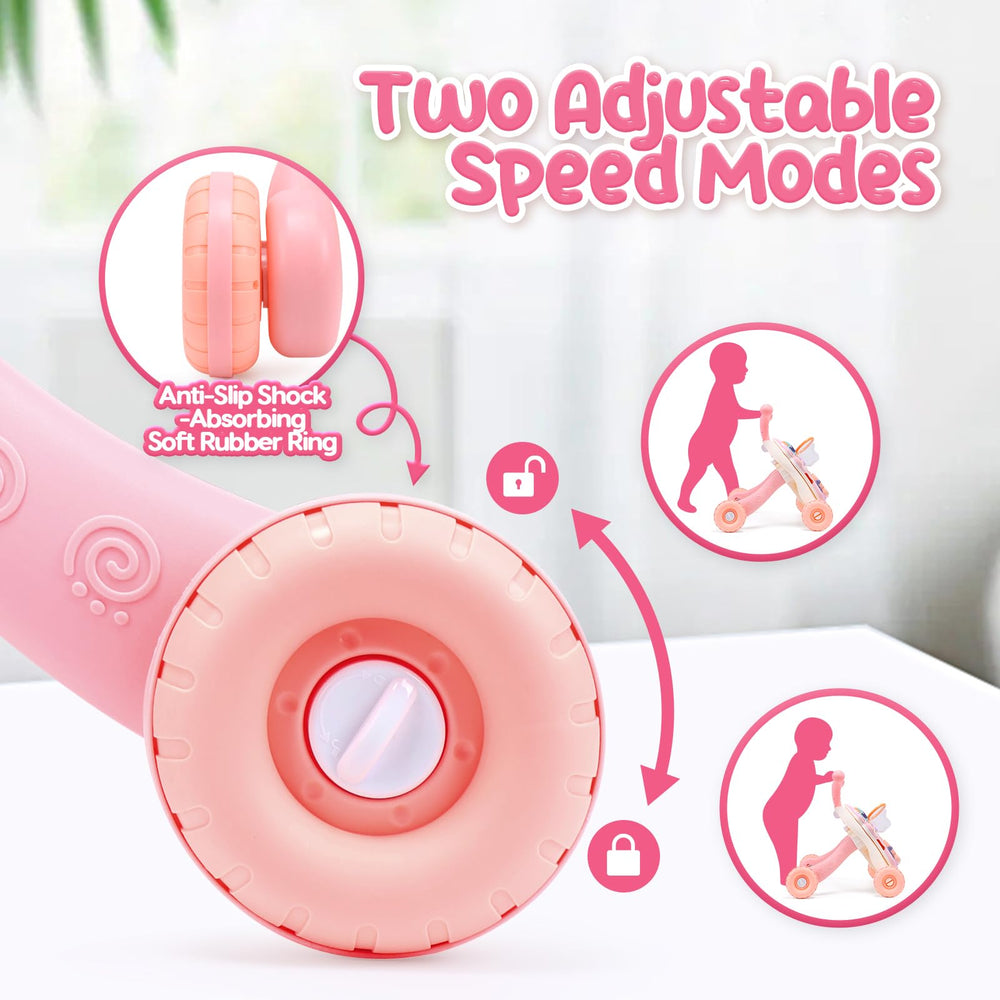 CUTE STONE rear-wheel speed control tailors pace for growth.