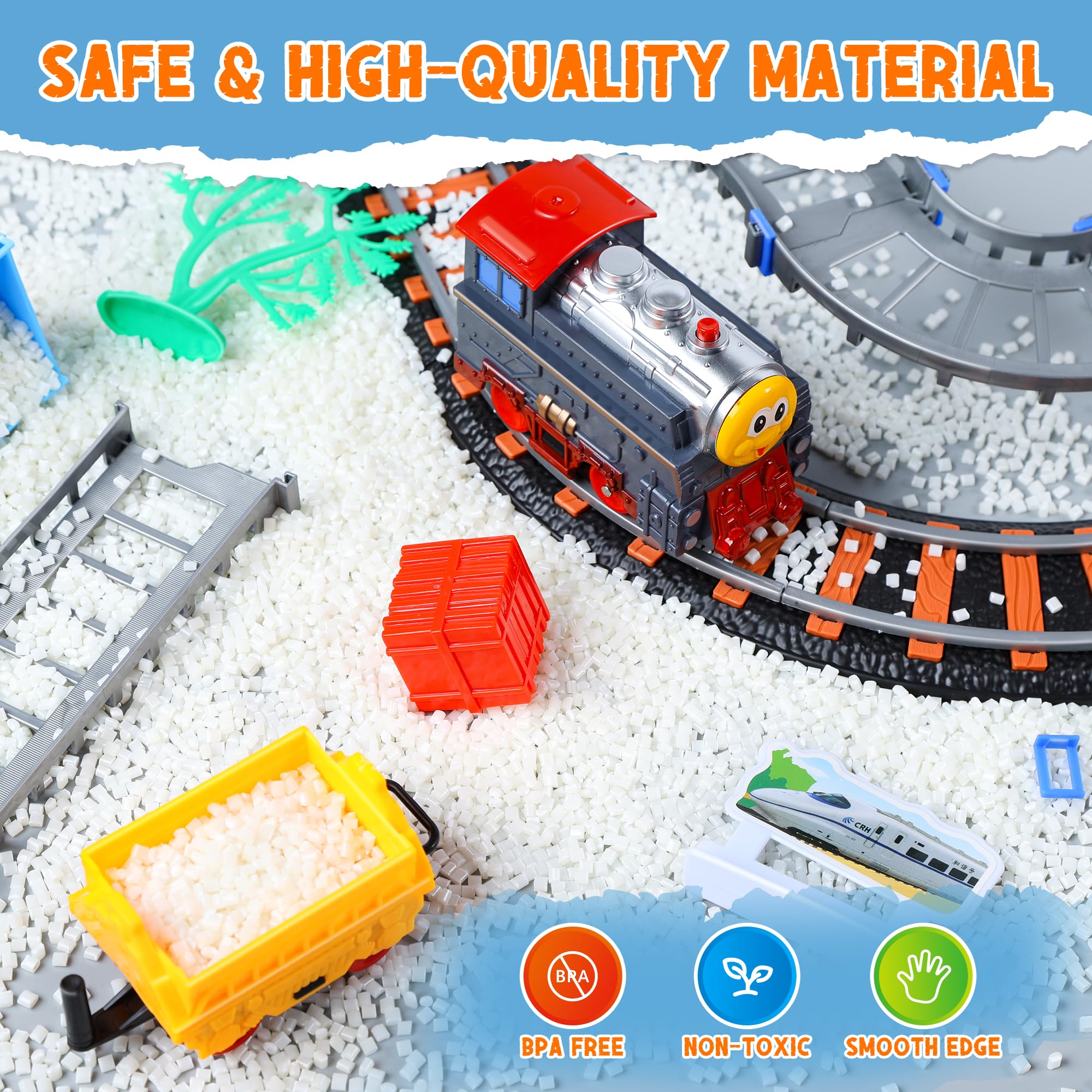 CUTE STONE safe materials with smooth edges for worry-free play