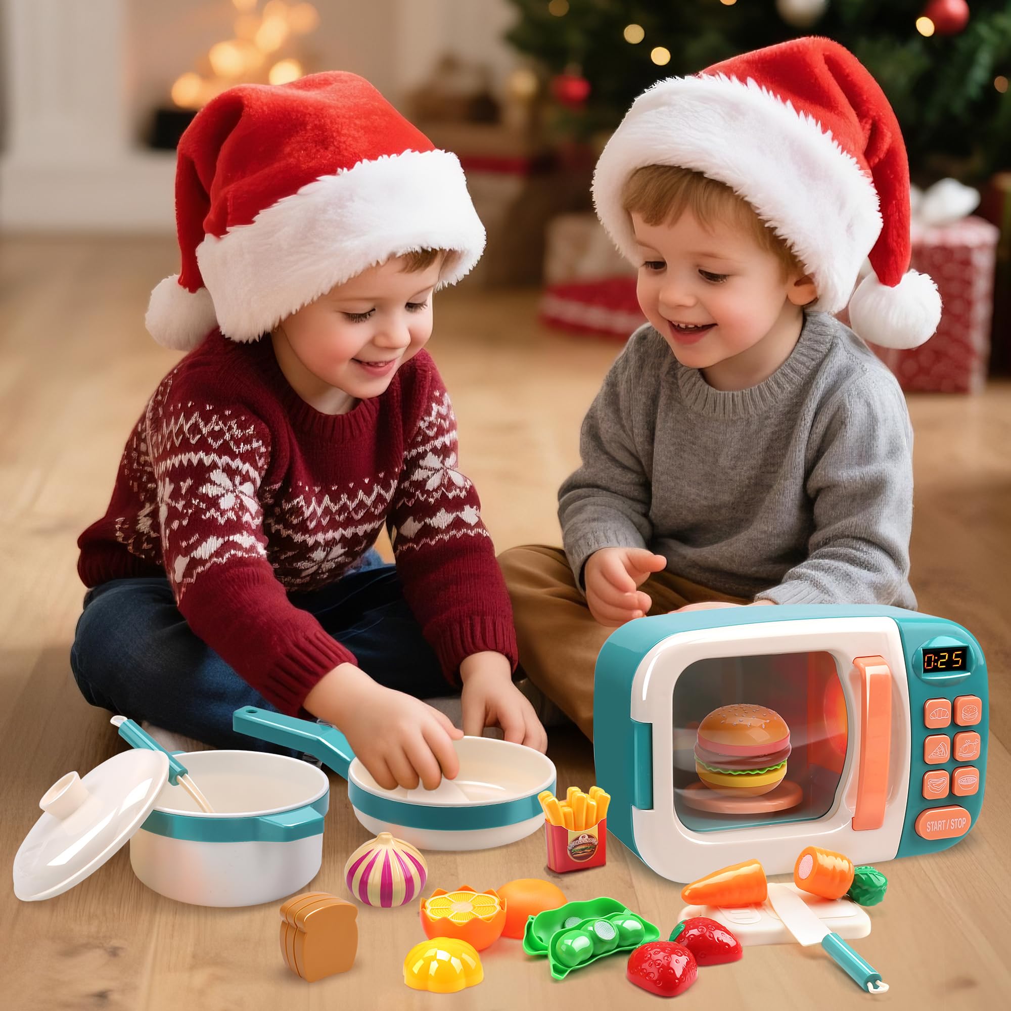 Cute Stone safe plastic knife for safe, interactive slicing play.