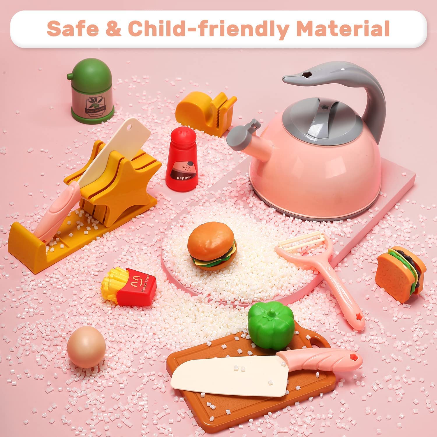 Cute Stone seasoning packets for flavorful pretend meals