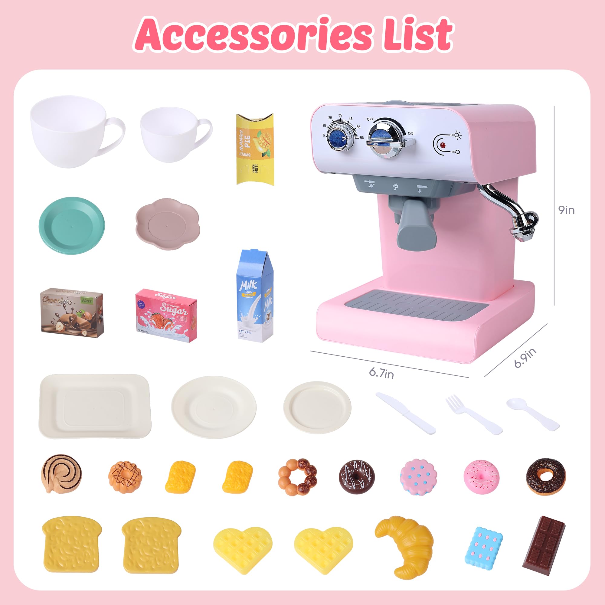CUTE STONE durable ABS plastic kitchen toy keeps play safe and reliable