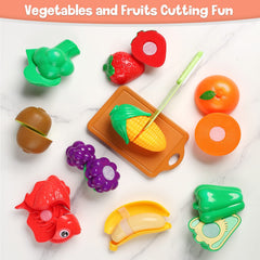 CUTE STONE storage containers help tidy up after imaginative kitchen play.