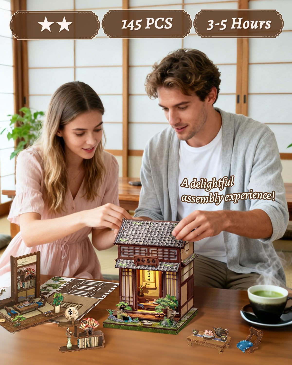 Cutebee clear assembly guide supports a smooth building experience.