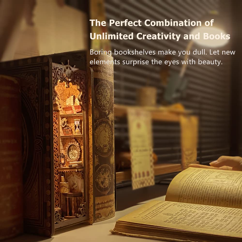 Cutebee Book Nook DIY experience offers calming crafting for teens and adults.