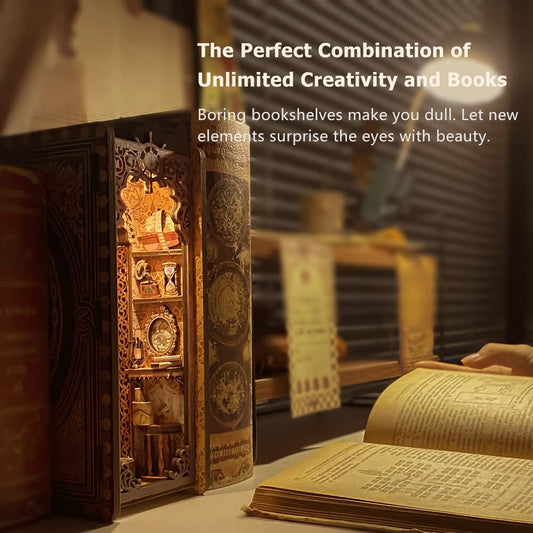 Cutebee Book Nook DIY experience offers calming crafting for teens and adults.