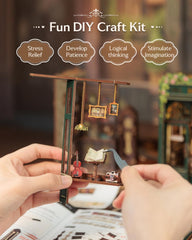 Cutebee Book Nook Gift Packaging ideal for handmade gift ideas.