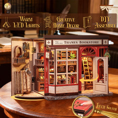 CUTEBEE Book Nook interchangeable storefronts offer versatile styles for shelf refresh.