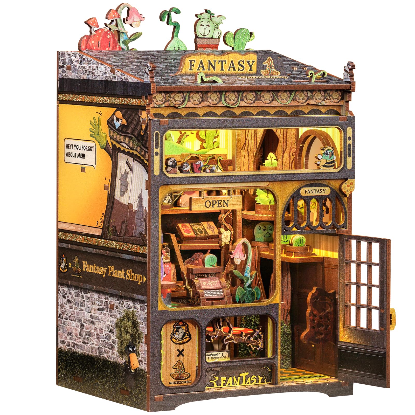 CUTEBEE Book Nook Kit cover shows compact, gift-ready packaging.