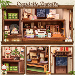 CUTEBEE book nook doubles as elegant decor on shelves