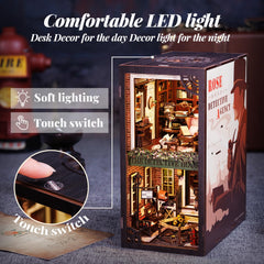 Cutebee Book Nook Kit offers step-by-step assembly for DIY enthusiasts.