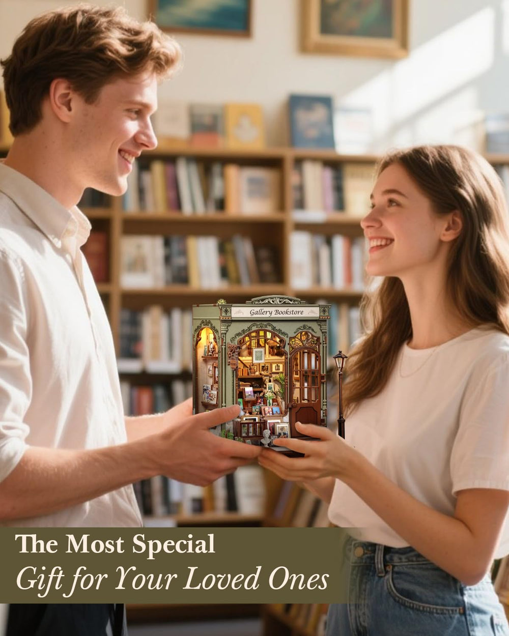 CUTEBEE Book Nook Kit – invites family crafting time and shared moments