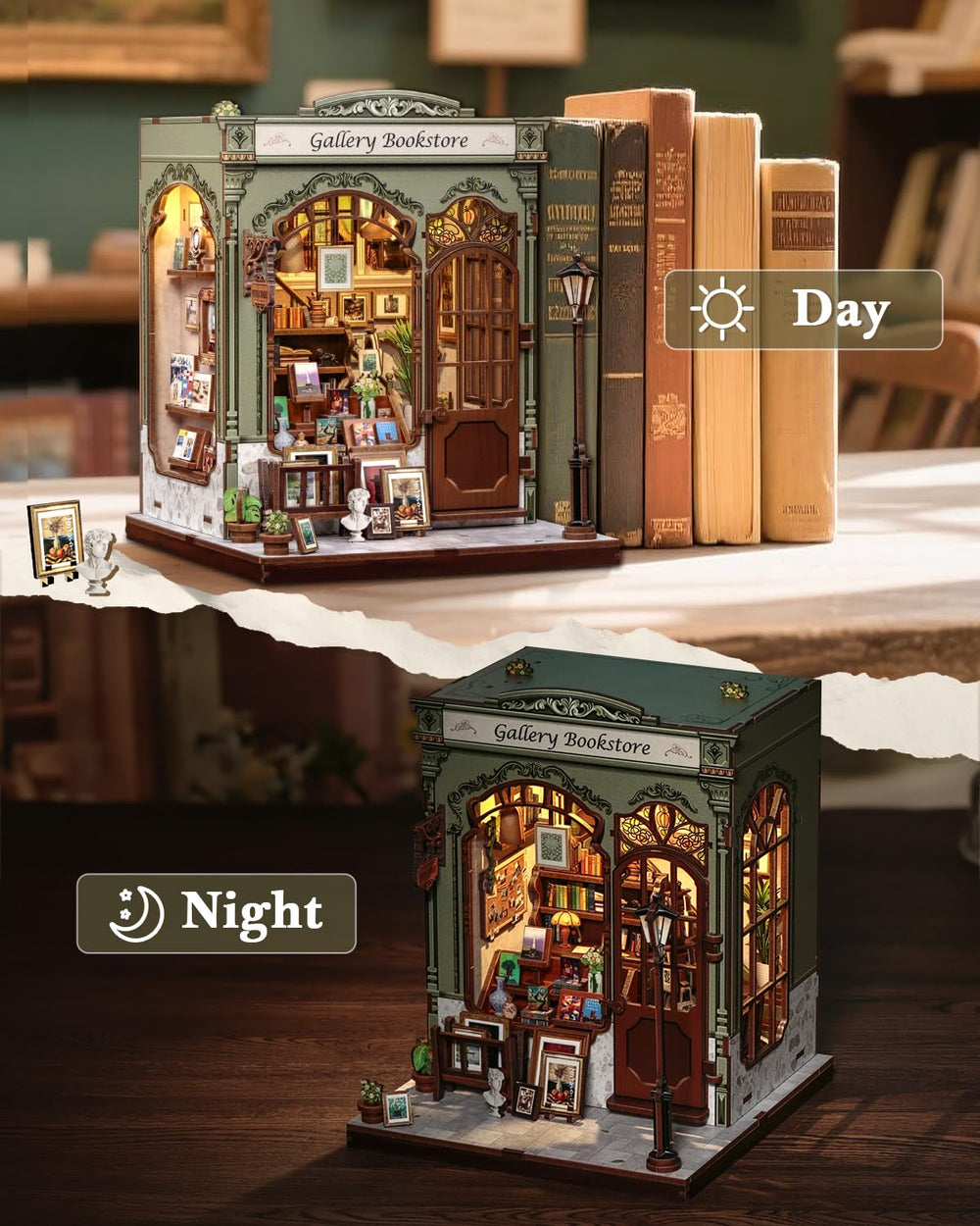 CUTEBEE Book Nook Kit – a unique gift for readers and crafters