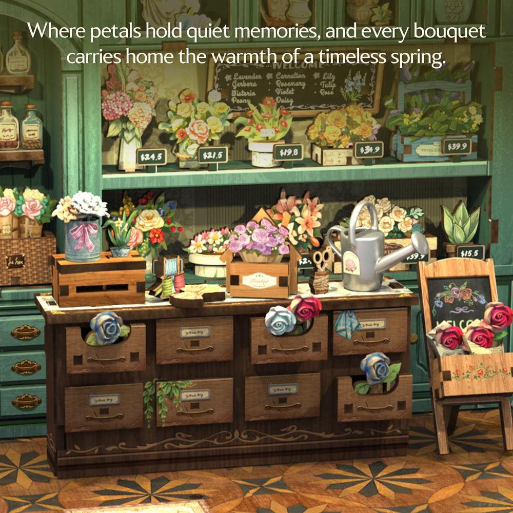 CUTEBEE Book Nook Kit gift ready decor