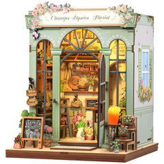CUTEBEE Book Nook Kit unboxing reveals a charming miniature garden in your space.