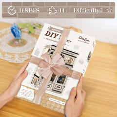 CUTEBEE Book Nook Kit gift-ready packaging appeals to readers and crafters