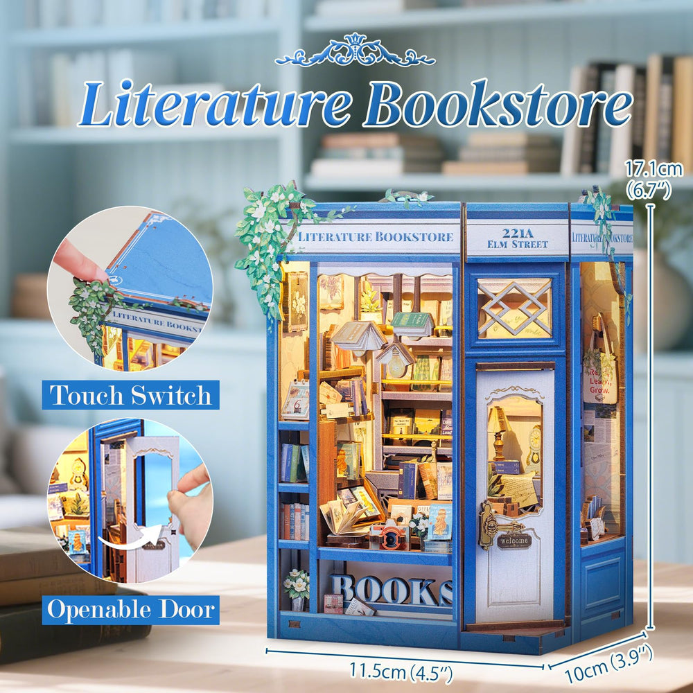 CUTEBEE detailed tiny books add authentic charm to any display.