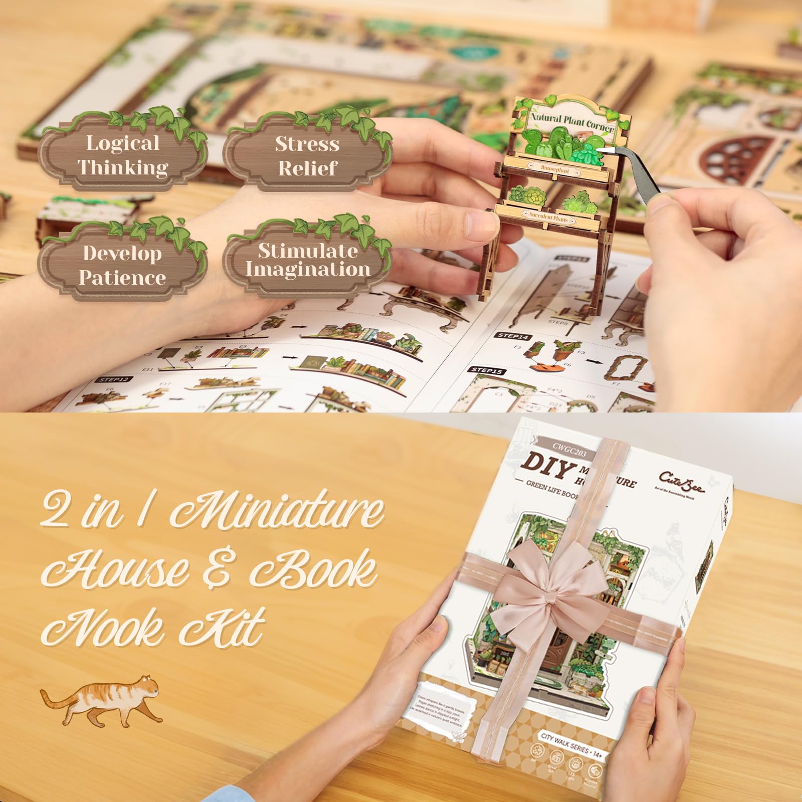 CUTEBEE DIY assembly inspiring calm focus and creativity