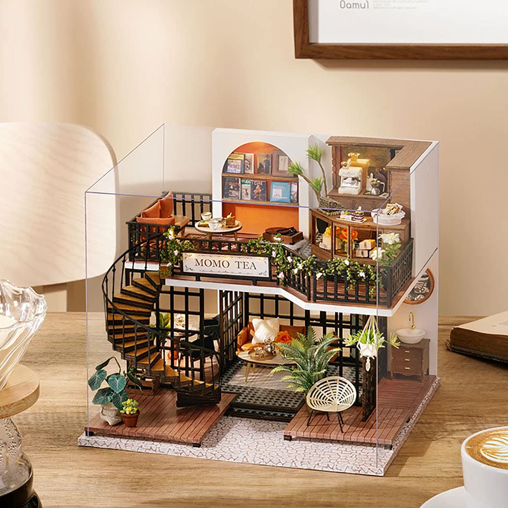 Cutebee dollhouse furniture set with realistic miniatures for stylish rooms