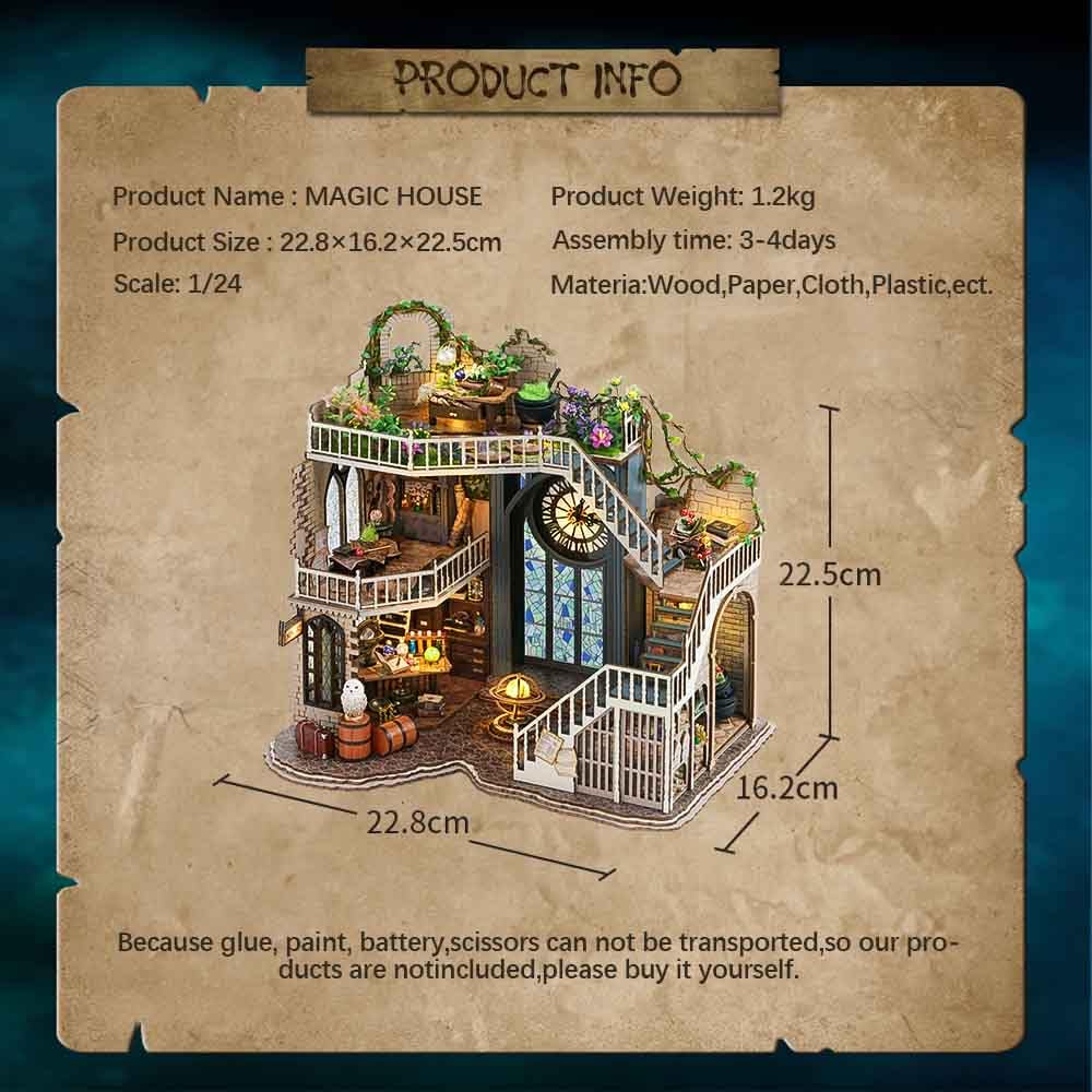 CUTEBEE dollhouse furniture set showcases fine craftsmanship and decorative options.