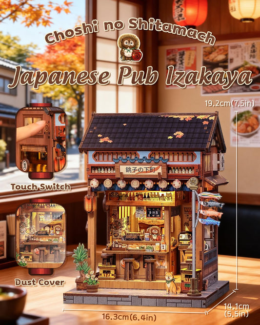 CUTEBEE Izakaya LED light – warm glow to illuminate miniature