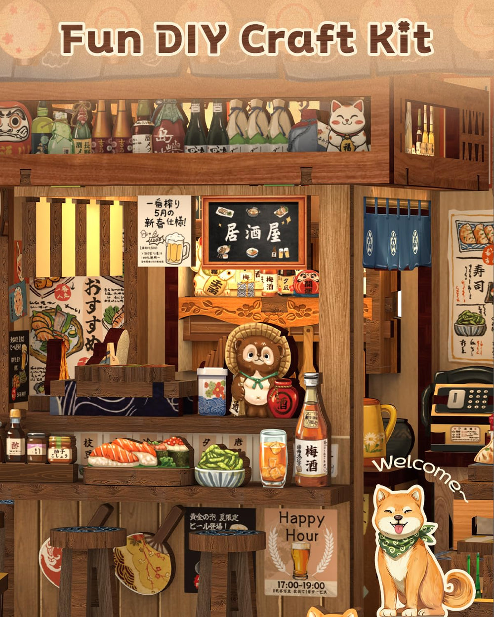 CUTEBEE Japanese Book Nook Gift – cultural keepsake for lovers of craft
