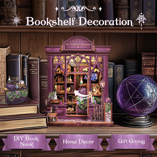 CUTEBEE miniature dollhouse kit assembly scene for immersive DIY fun.