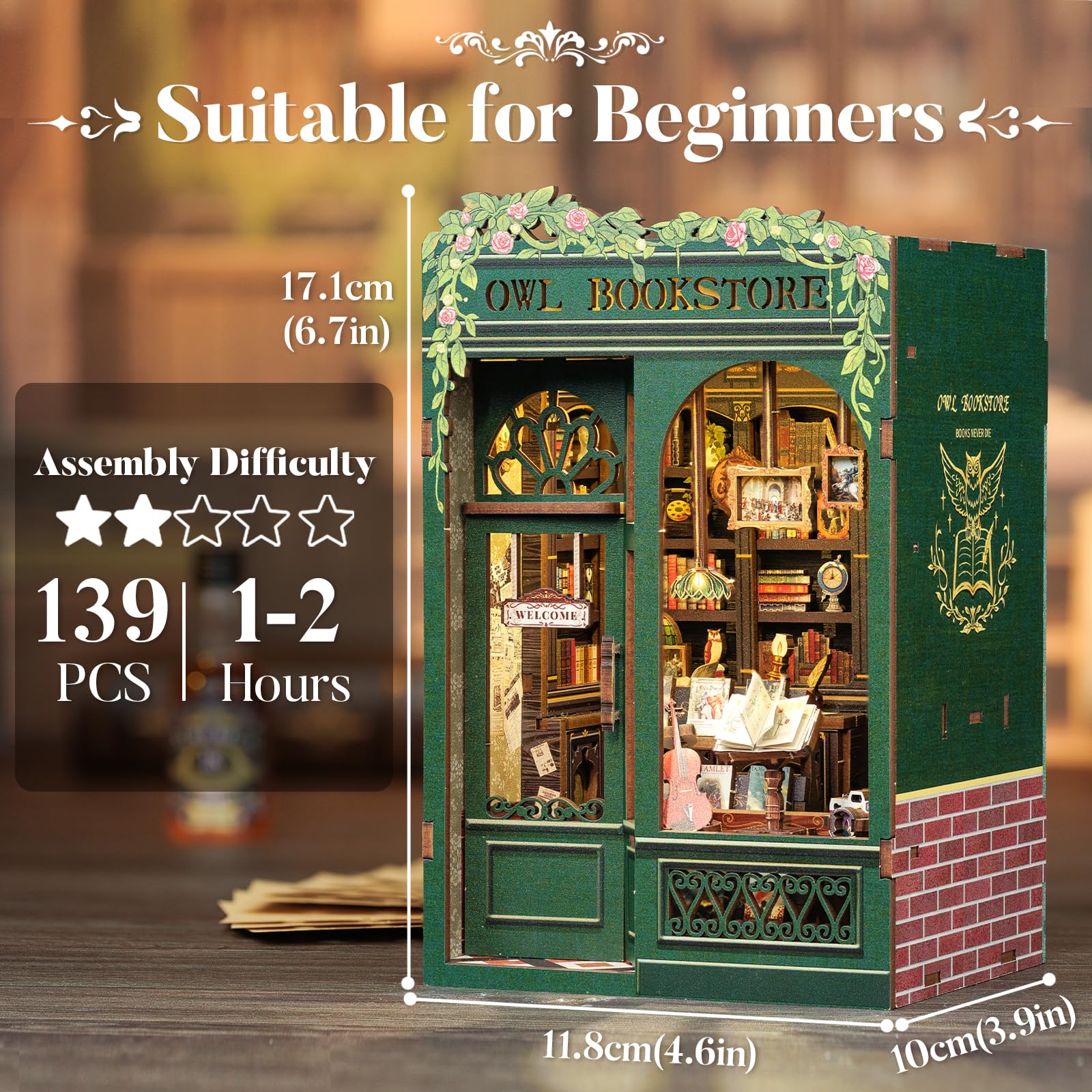 CUTEBEE Renaissance interior walls evoke classic charm for a refined shelf scene.