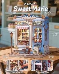 CUTEBEE Sweet Marie detailed cabinet view enhances miniature display collection