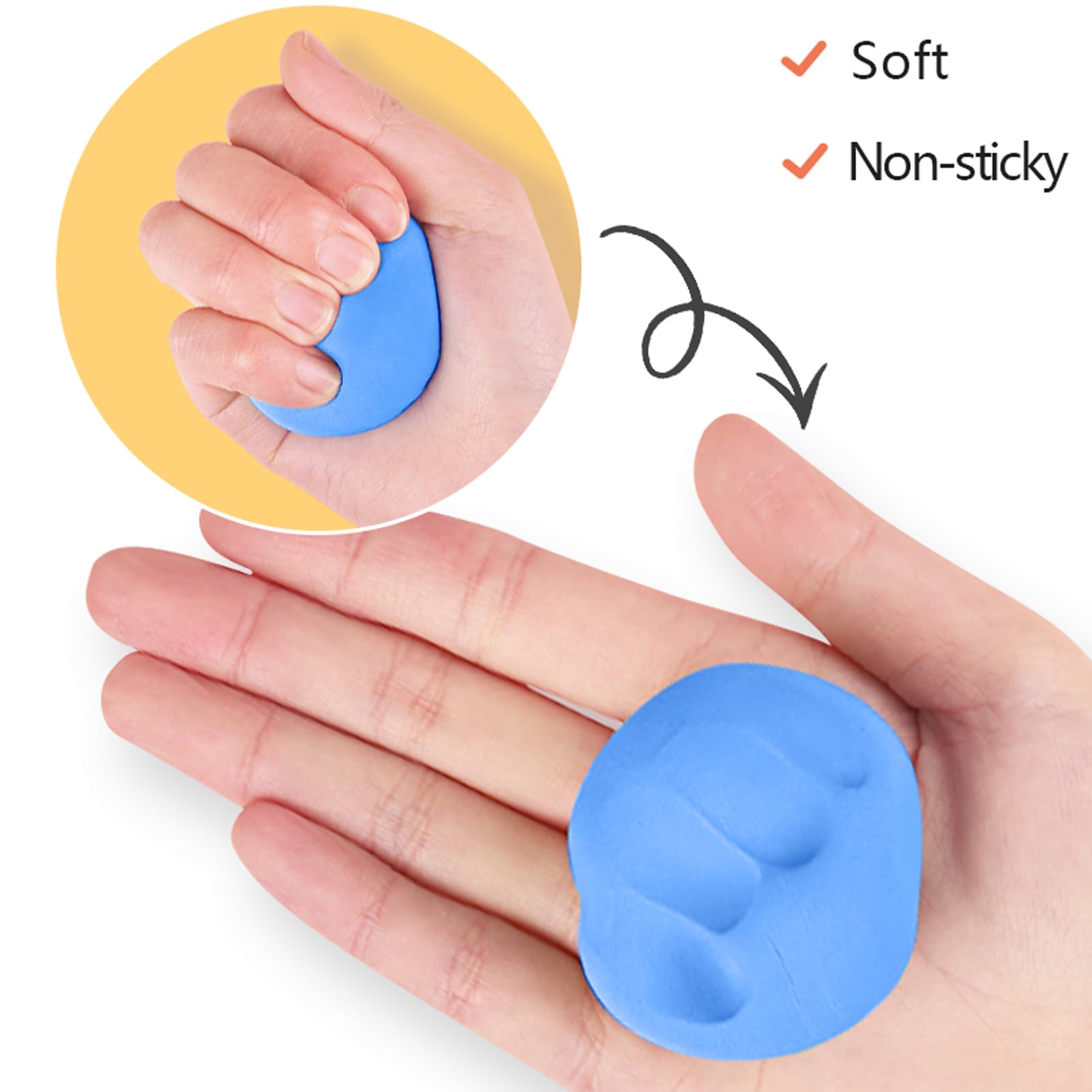 Cutedeer 5 plastic shape tools facilitating precise sculpting and shaping.