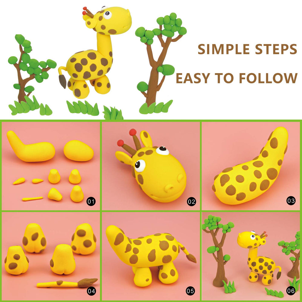 Cutedeer colorful box display shows hues and mixing possibilities.