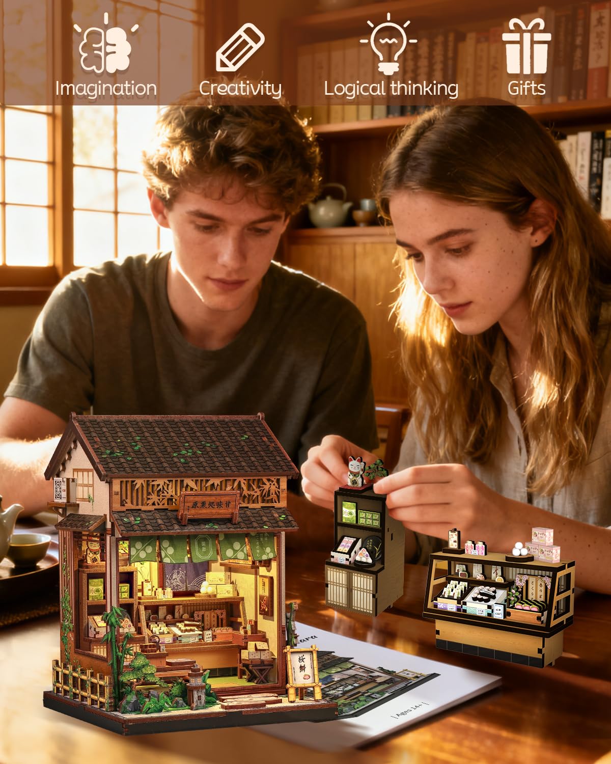 Cutefun Book Nook Battery Box Wiring ensures smooth, safe illumination
