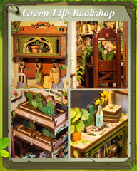 Cutefun Book Nook battery box and wiring simplify lighting setup