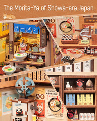 Cutefun Book Nook Kit dust-proof sheet supports easy setup and protection.