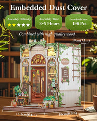 Cutefun Book Nook greenery details add nature-inspired calm