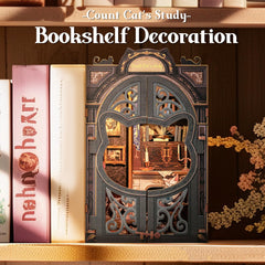 Cutefun miniature shelves with tiny books for display setups